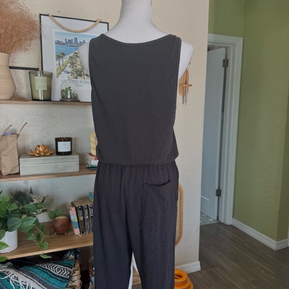 Spiritual Gangster Black Relaxed Fit Jumpsuit - Picture 4 of 6